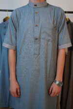 قميص الفوزان موشتي-ازرق ملكي - Image 2